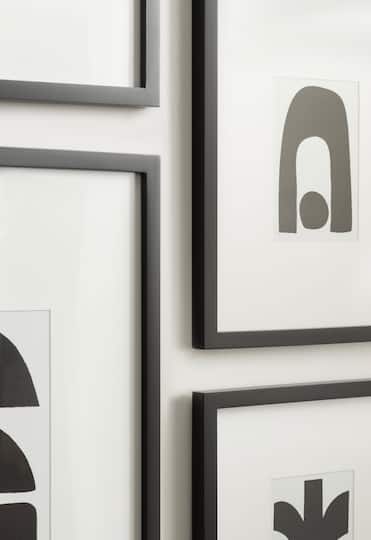 Kate and Laurel Gallery MDF Wall Matted Frame Set